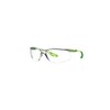 Solus™ CCS Schutzbrille, limettengrüne Bügel, Scotchgard™ Anti-Fog-/Antikratz-Beschichtung (K & N), transparente Scheibe, SCCS01SGAF-GRN-EU, 20 pro Packung